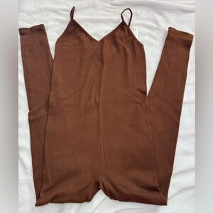 Brown adjustable bodysuit